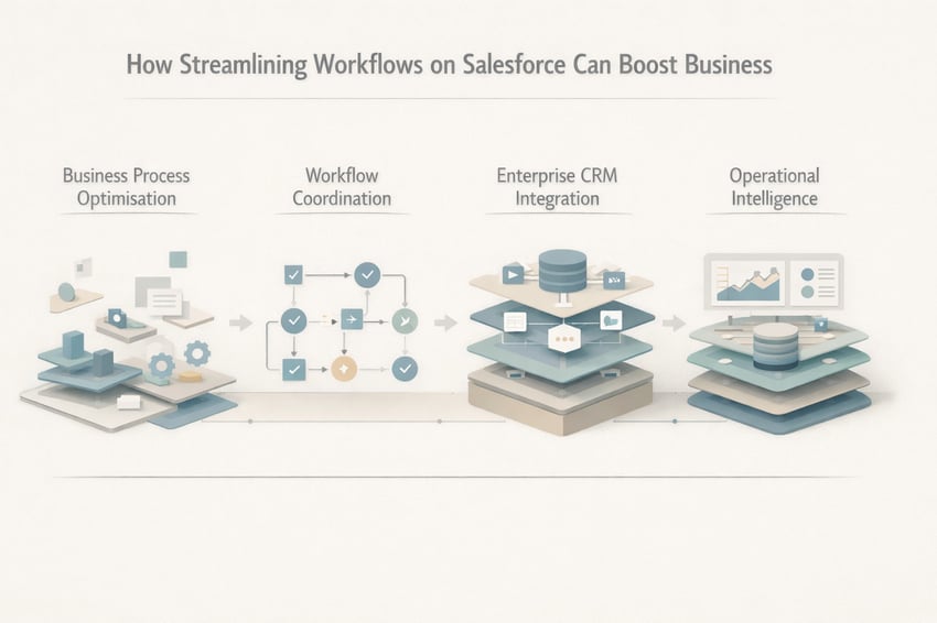 Salesforce Workflow Streamlining for Enterprise Efficiency