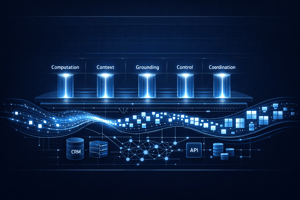 AI maturity infrastructure diagram