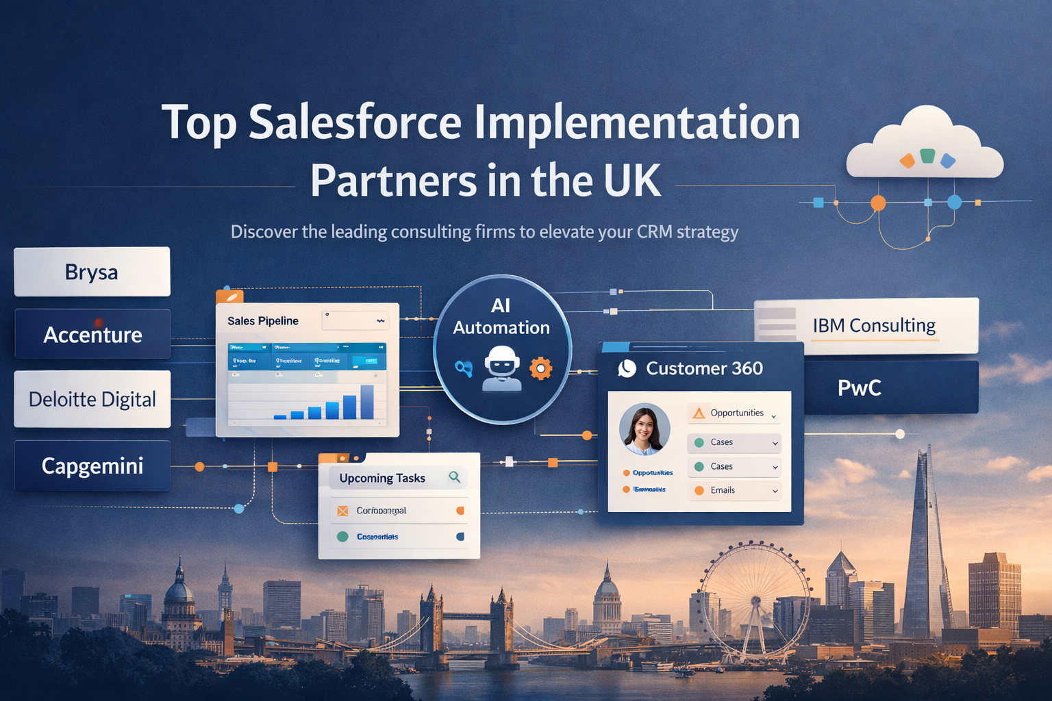 Top Salesforce Implementation Partners in the UK